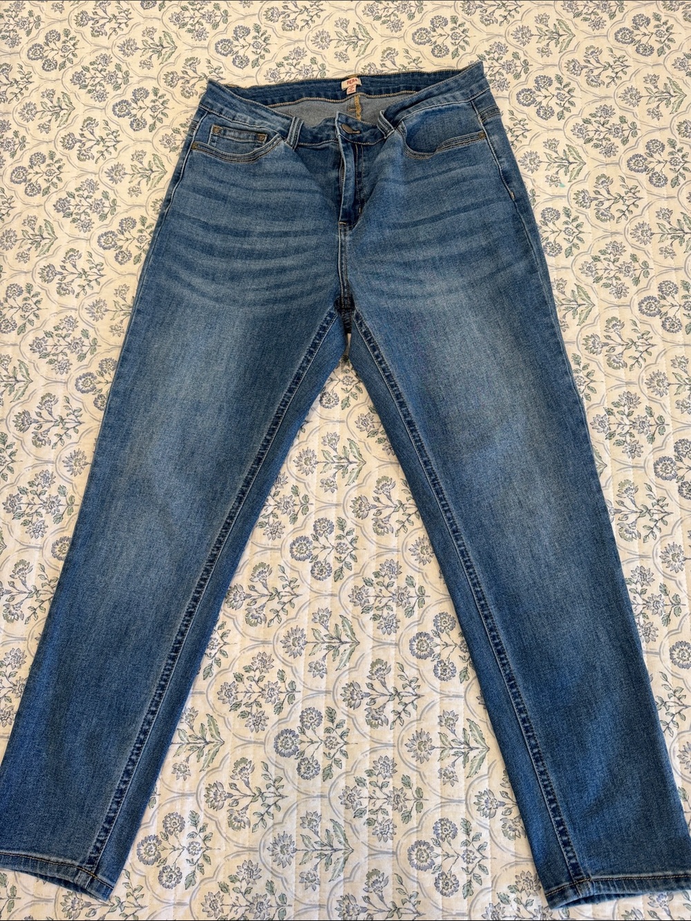 Reba Women’s Skinny Jeans in Blue Wash